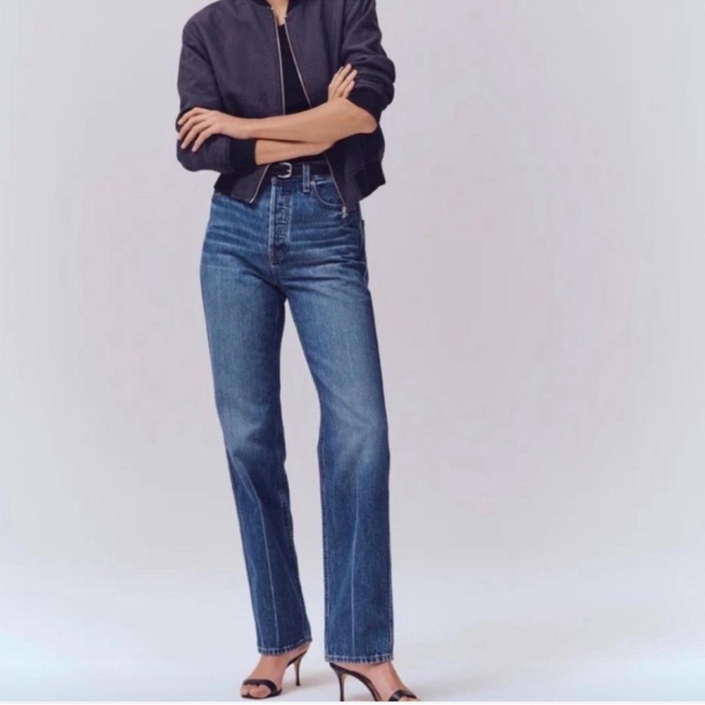 Alex Mill The Carla High Rise Straight Jeans 26 NWT